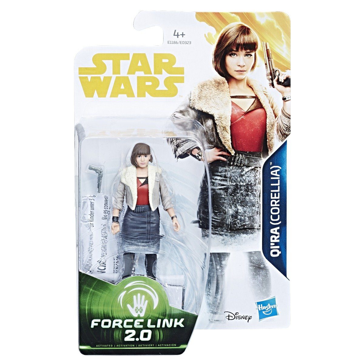 Figurina Star Wars Corellia S2 Qira & Han Solo Articulatii Force Link