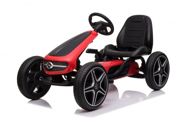 Go kart cu pedale Mercedes pentru copii