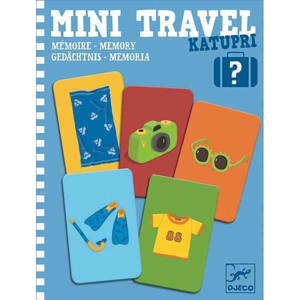 Joc Memory Katupri Djeco - Mini Jucarie Educativa Portabila pentru Copii