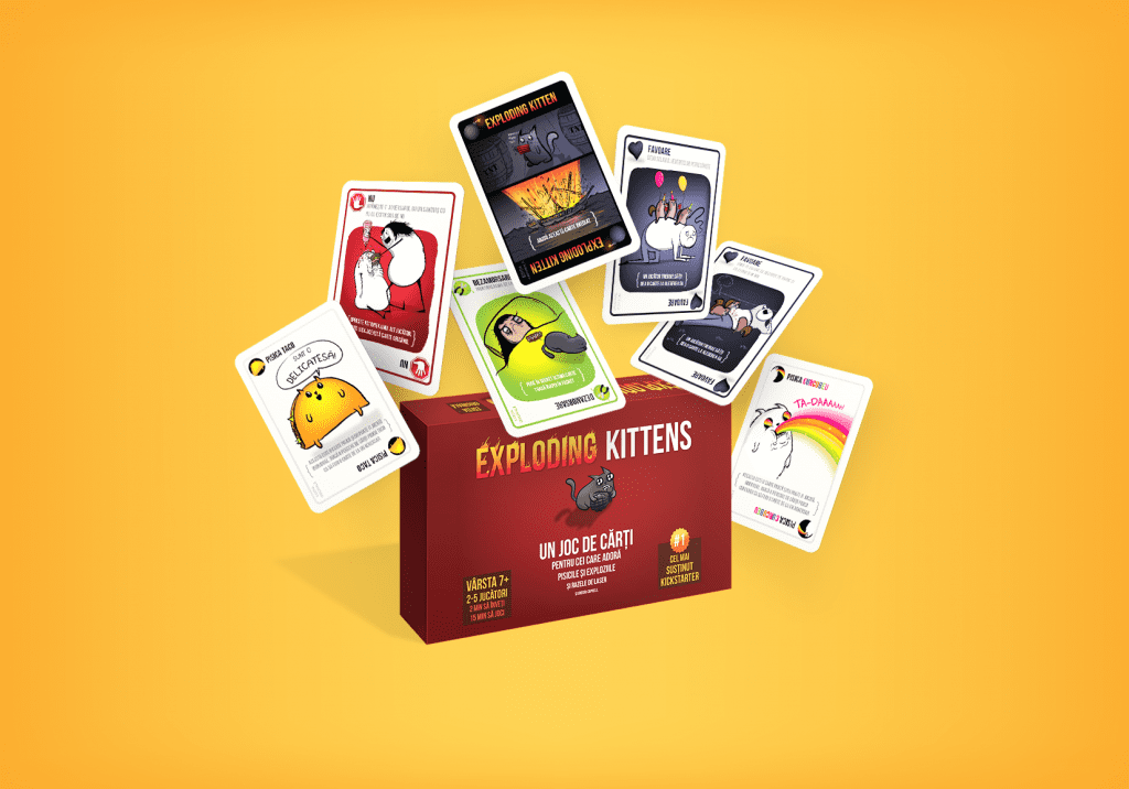 Joc de societate Exploding Kittens - Strategie