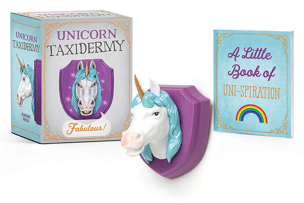 Jucarie Unicorn Taxidermy Hachette - Carte