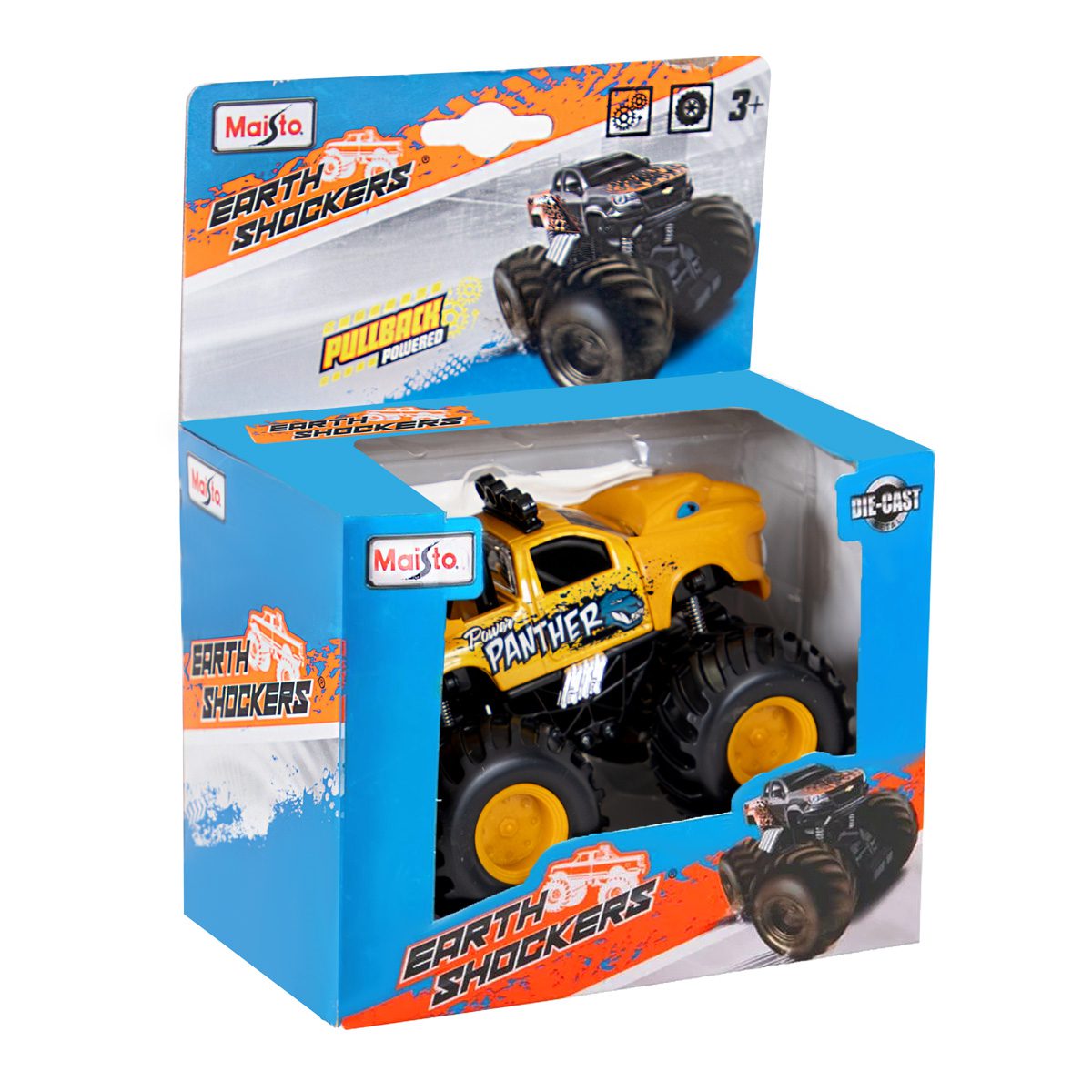 Masinuta Maisto Earth Shockers Roti Gigant Model Curse Met Galben