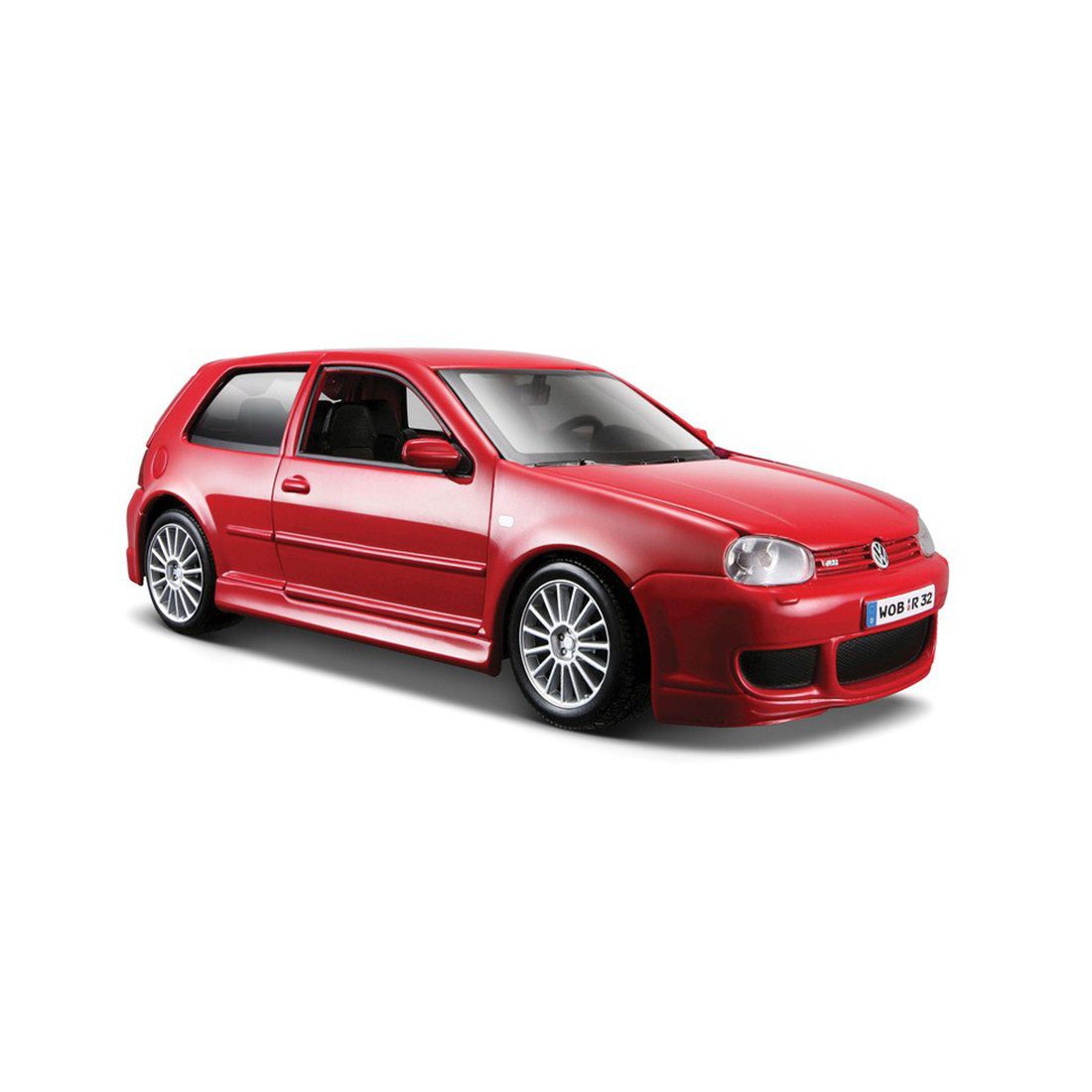 Masinuta Maisto Volkswagen Golf R32 1:24 Rosu