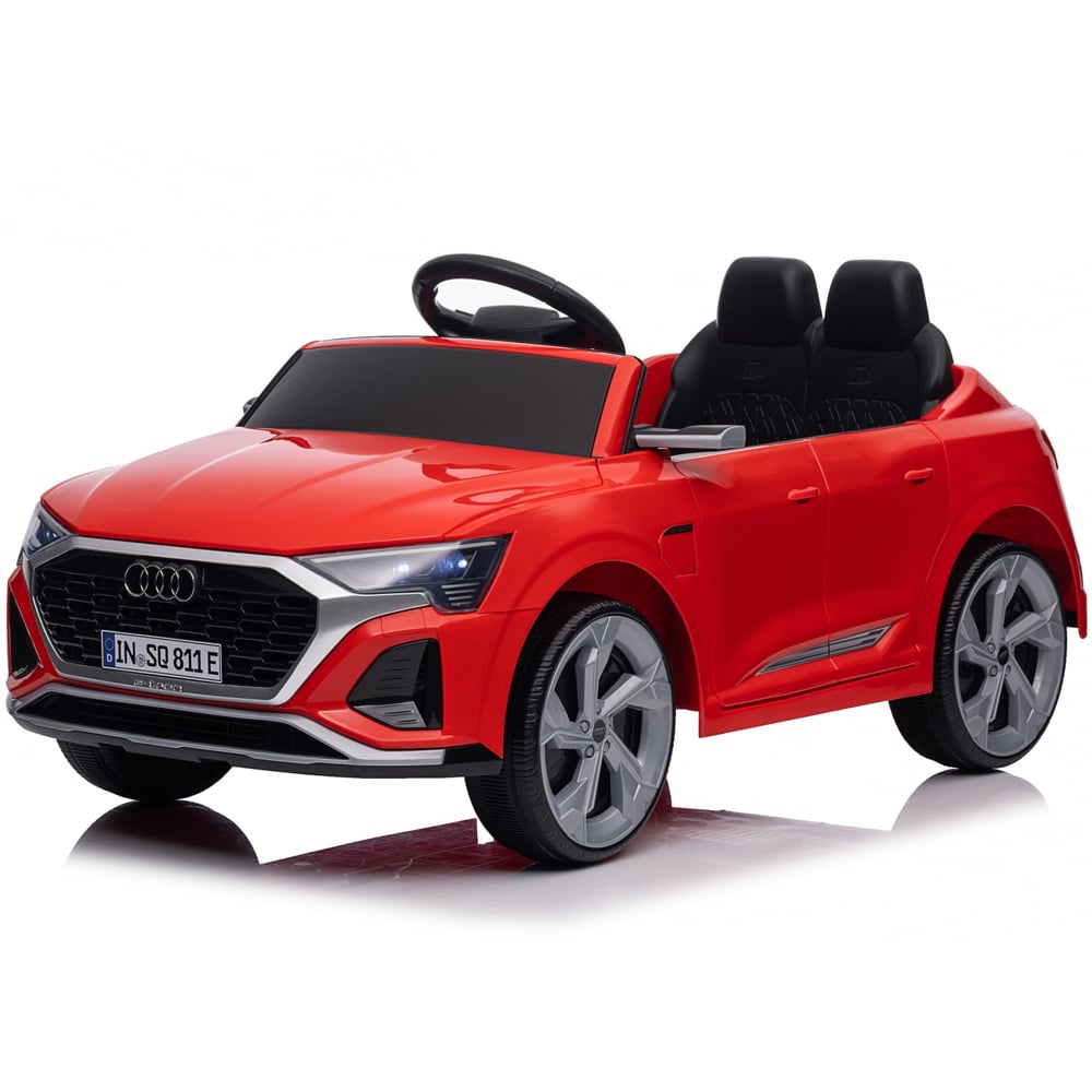 Masinuta electrica Audi SQ8 pentru copii 70W 12V rosi replica realista