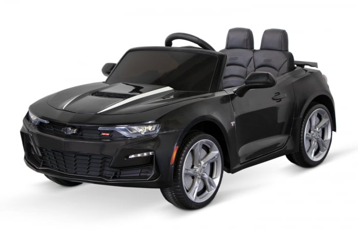 Masinuta electrica pentru copii Chevrolet Camaro 2SS 12V negru cu baterie 90W