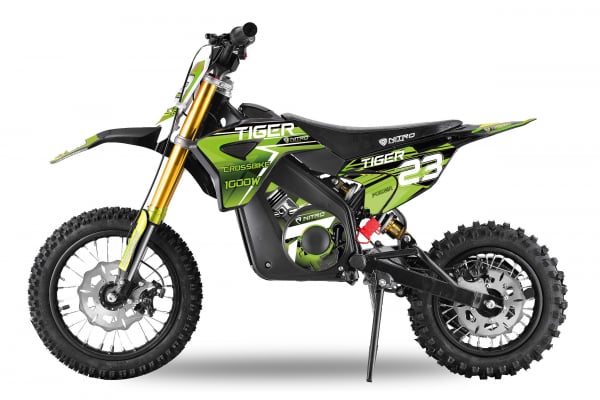 Motocicleta electrica Eco Tiger 1000W 36V copii 6-12 ani offroad motocross