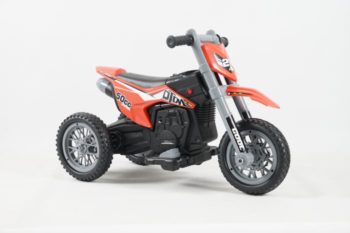 Motocicleta electrica Kinderauto Enduro 3 roti 60W 12V copii