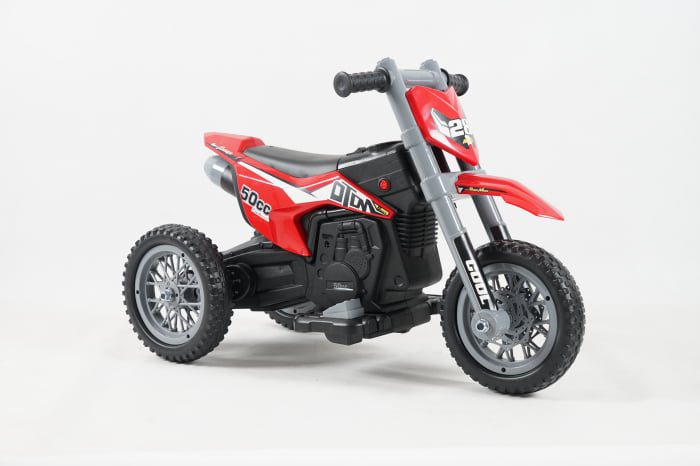 Motocicleta electrica triciclu Kinderauto Enduro 60W 12V pentru copii