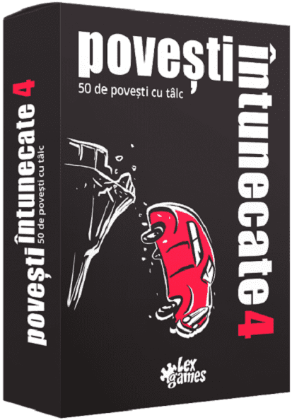 Povesti Intunecate 4 - Joc Societate cu 50 Enigme Misterioase si Umor Negru | Lex Games