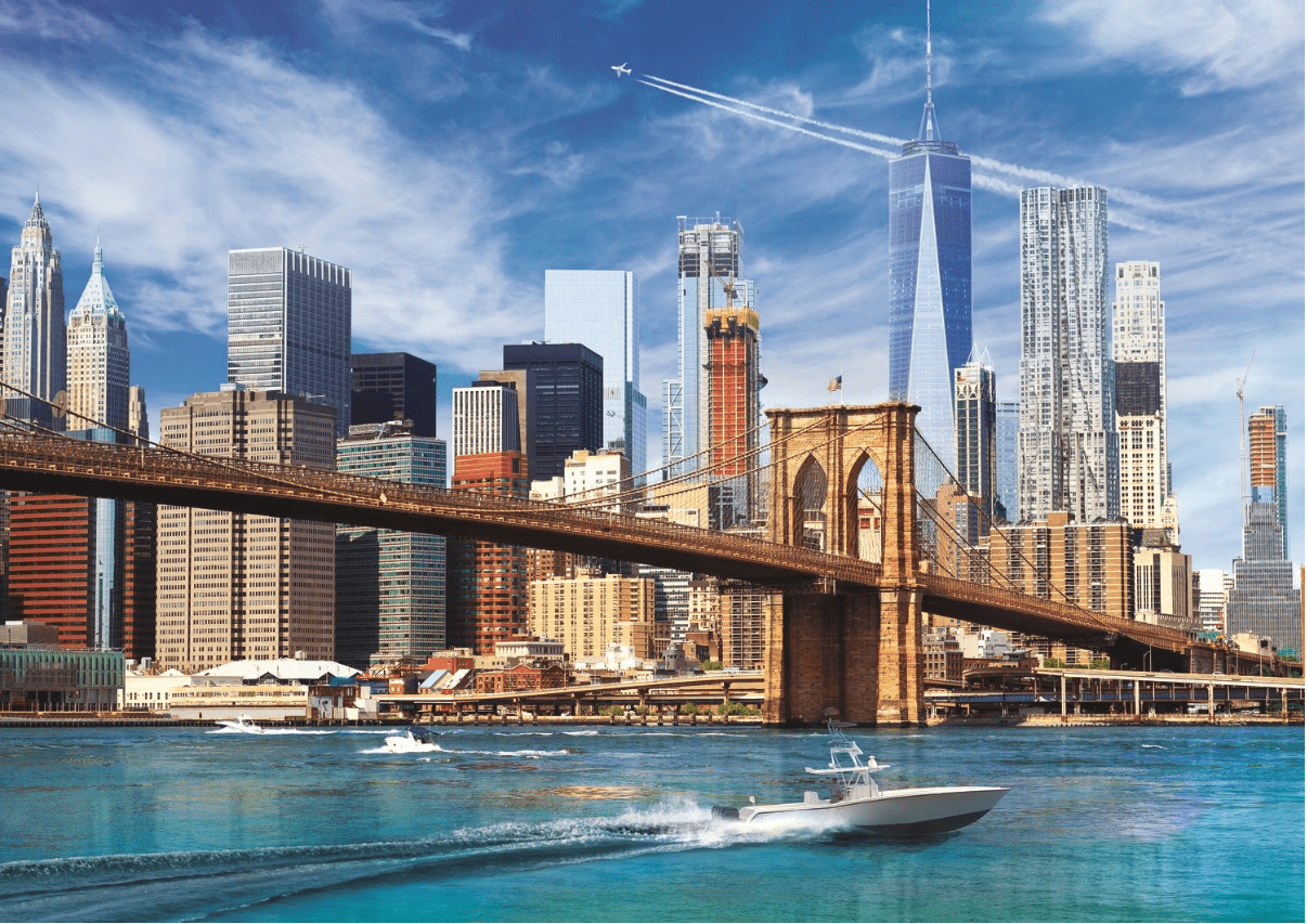 Puzzle 500 Piese Trefl Panorama Nyc Priveliste Orasul Nelimitat