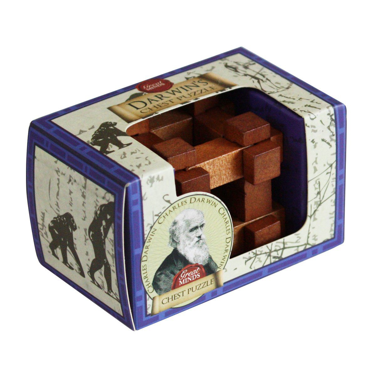 Puzzle Darwin's Chest de la Professor Puzzle - Joc educativ de logica si strategie
