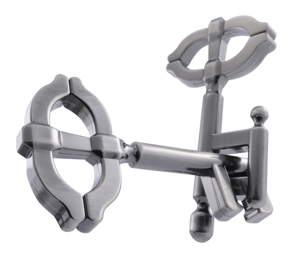 Puzzle Metalic Huzzle Cast Key Joc Logica Nivel Dificultate Mediu Eureka