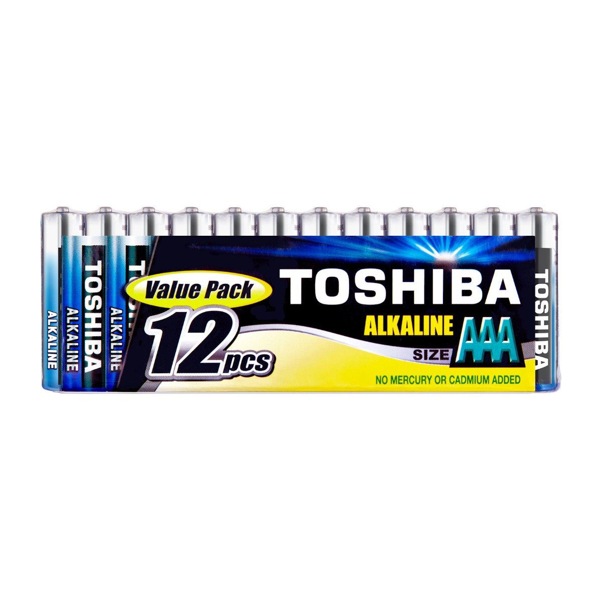 Set 12 Baterii Alcaline Toshiba R3 Aaa 1