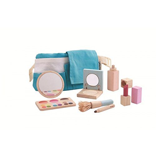 Set Jucarie Machiaj Lemn Plan Toys - Kit Ecologic Educativ