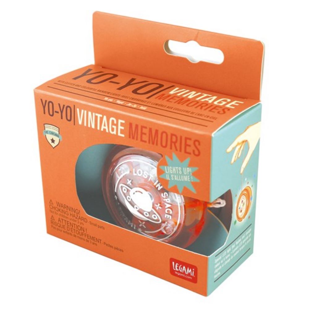 Yo-Yo Vintage Legami - Mecanism Centrifugal Plastic Rezistent Trucuri