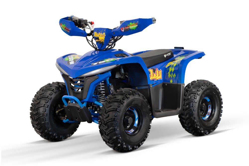 Atv Copii Nitro Balu Eco 1600Wp 48V Roti 7 Inch Diferential Albastru