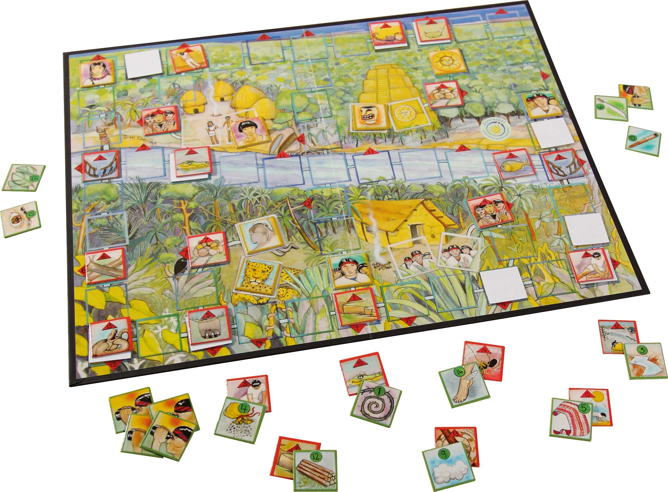 Joc de societate Ochii Junglei Sunny Games aventura in jungla cu mistere