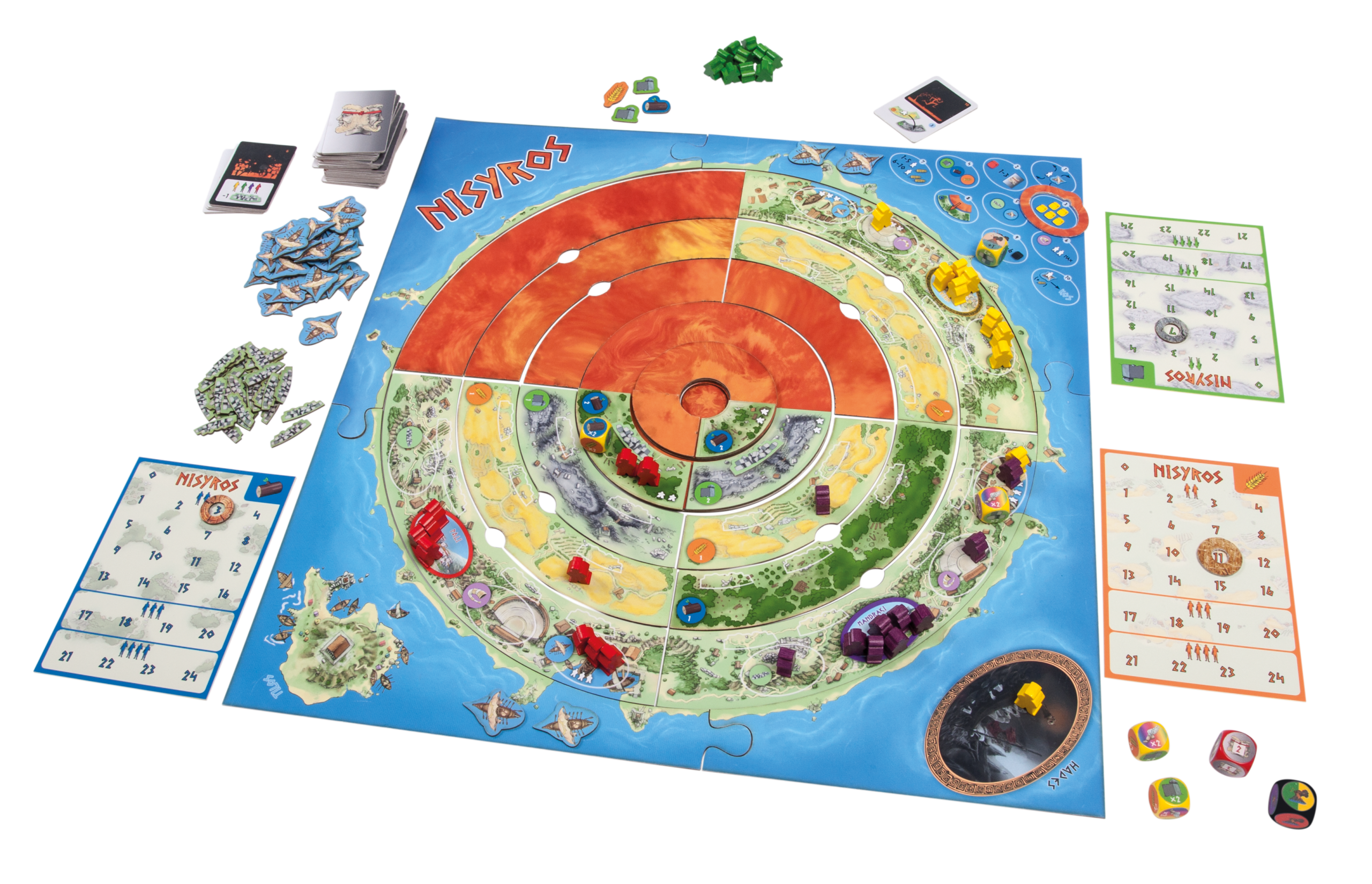Joc de strategie cooperativ Sunny Games - Supravietuire pe Insula Vulcanica Nisyros