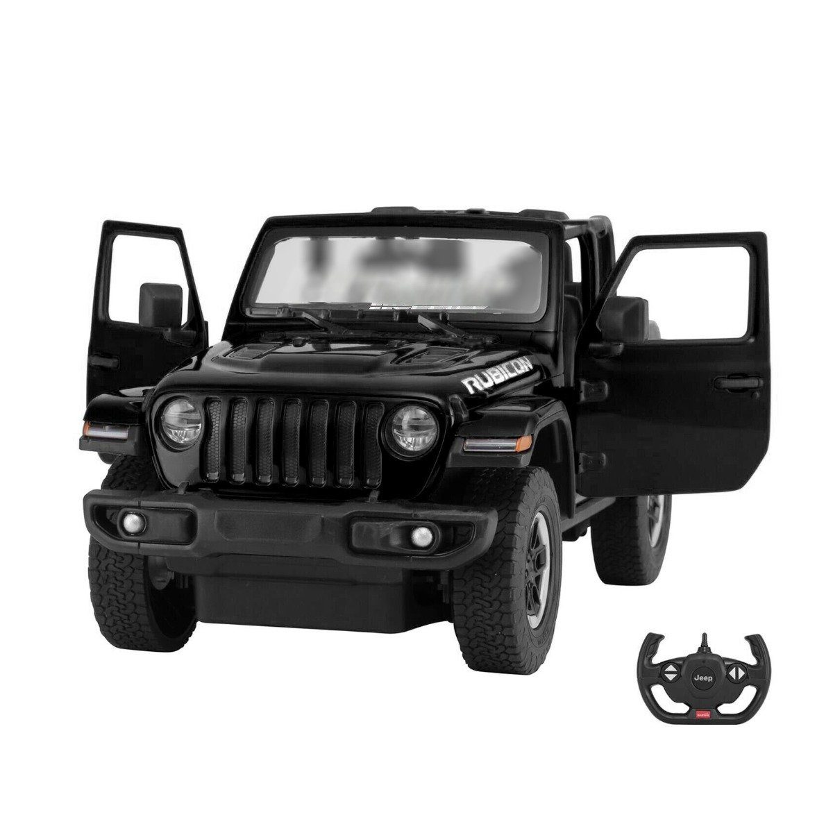 Masina telecomanda Rastar Jeep Wrangler RC 1:14 Negru 4x4