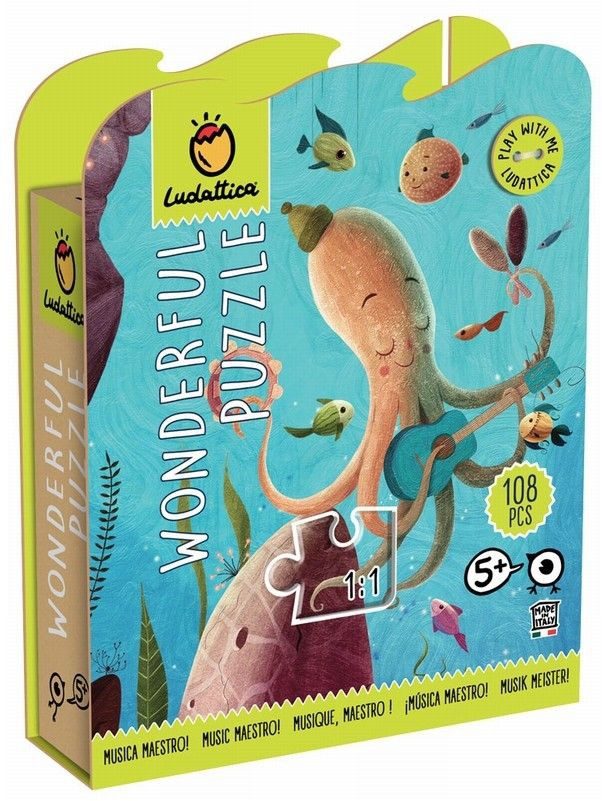 Puzzle Ludattica 4 Piese Forma Speciala Basme Creatie Povesti