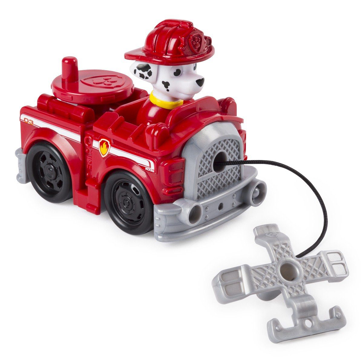 Set Jucarie Paw Patrol Marshall Masina Pompieri cu Accesorii