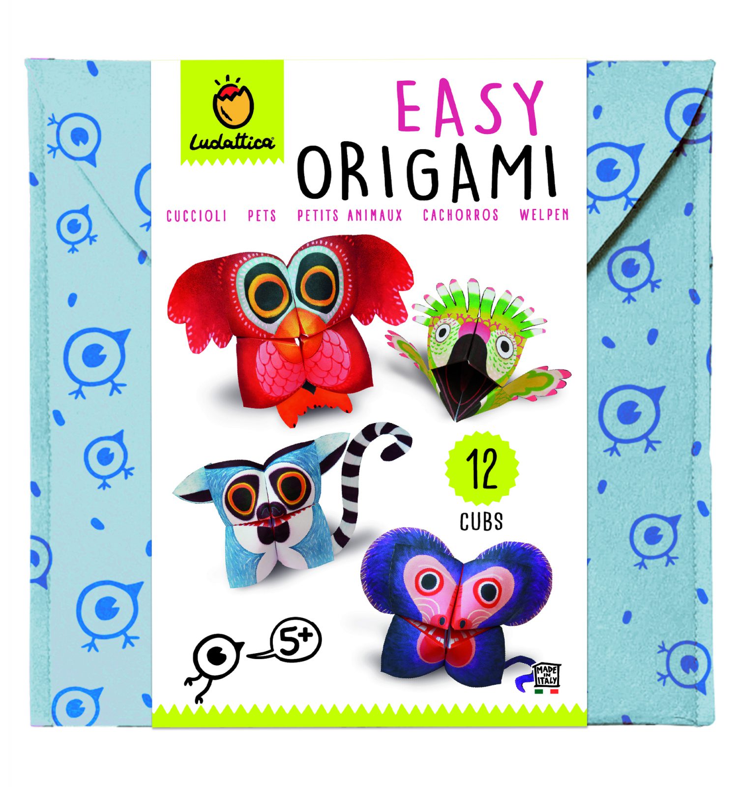 Set Origami Animale Companie Ludattica Joc Educativ Copii