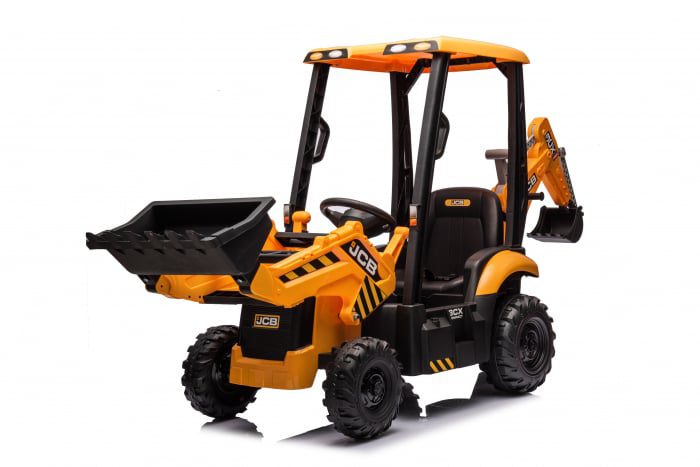 Tractoras electric Jcb 70W 12V cu telecomanda