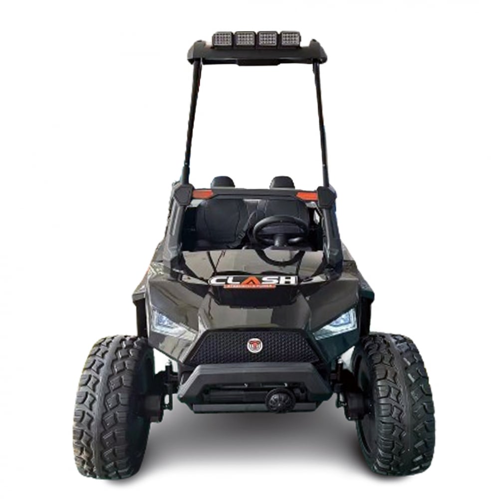 Utv electric Kinderauto Xxl Buggy 4 copii 3-12 ani 400W plafon roti moi