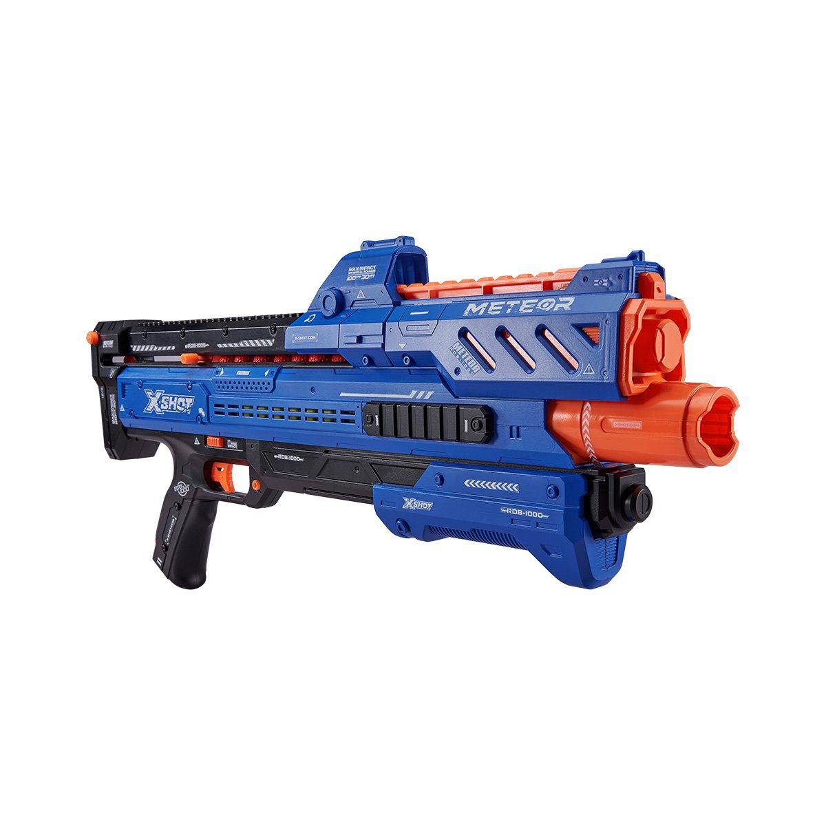 X-Shot Chaos Orbit Dart Ball blaster rotund cu 24 de proiectile incluse
