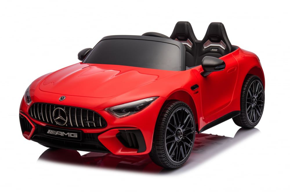 Masinuta electrica Mercedes SL63 2-7 ani 4x40W roti Eva scaun piele ecologica